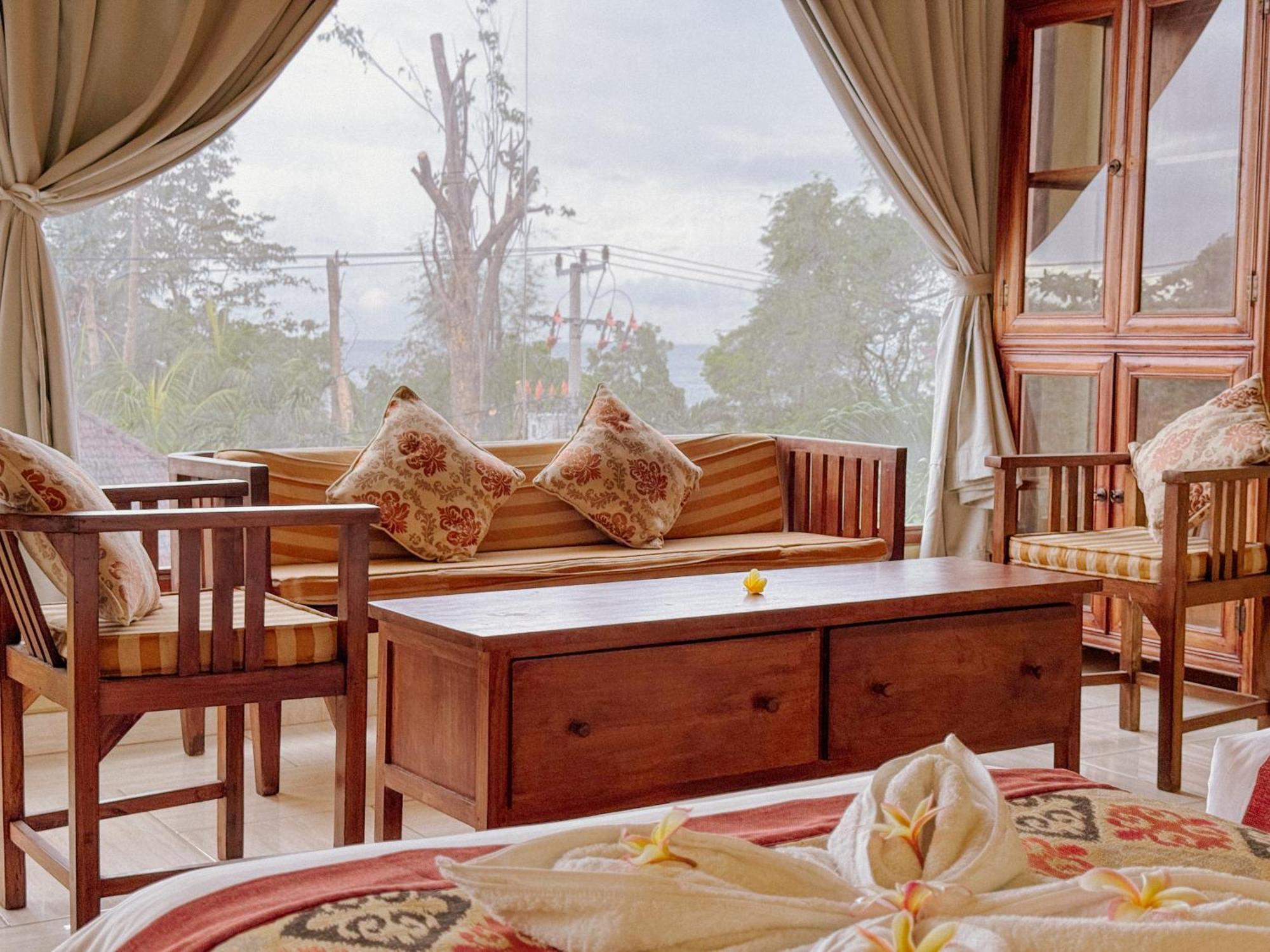 Amed Cafe & Hotel Kebun Wayan Kültér fotó